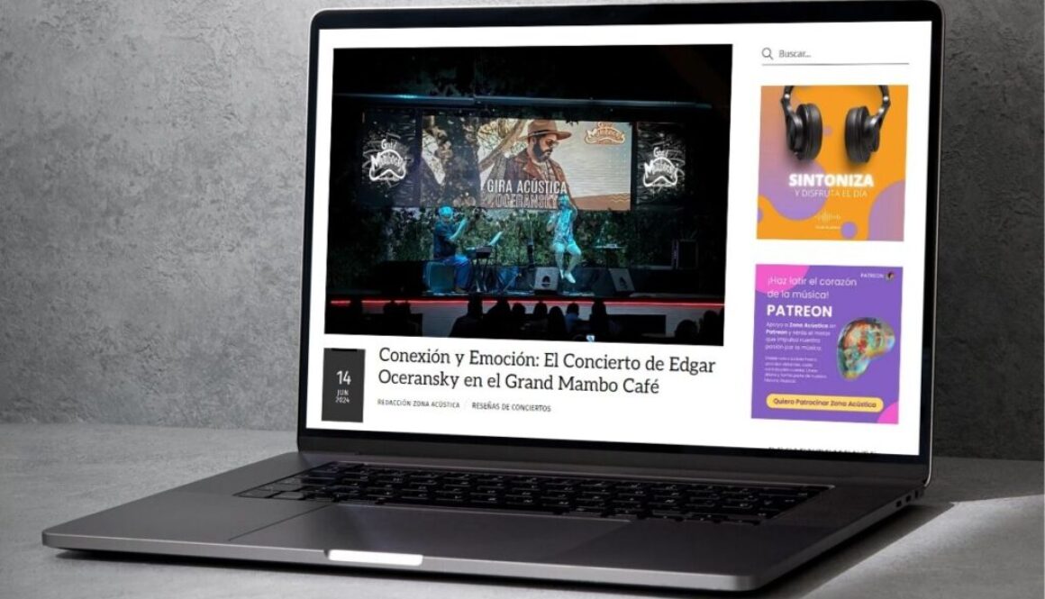 Conexión y Emoción El Concierto de Edgar Oceransky en el Grand Mambo Café