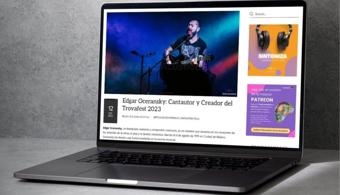 Edgar Oceransky Cantautor y Creador del Trovafest 2023