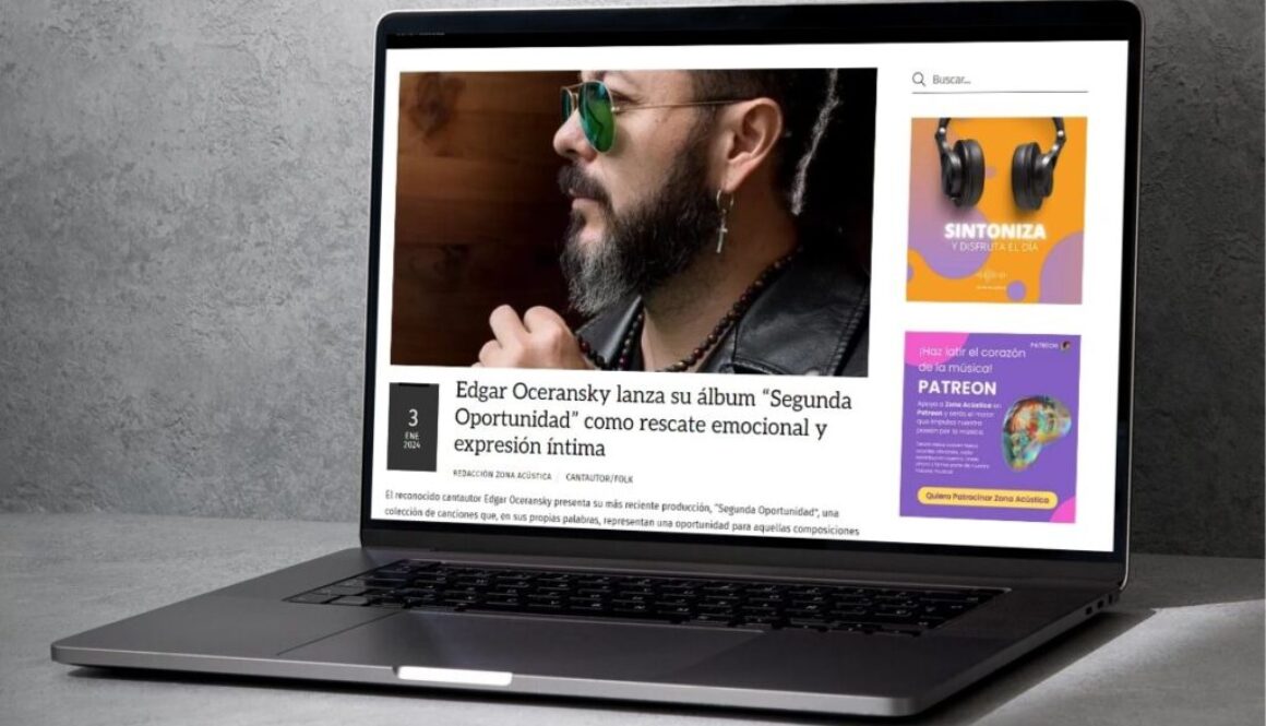 Edgar Oceransky lanza su álbum “Segunda Oportunidad” como rescate emocional y expresión íntima