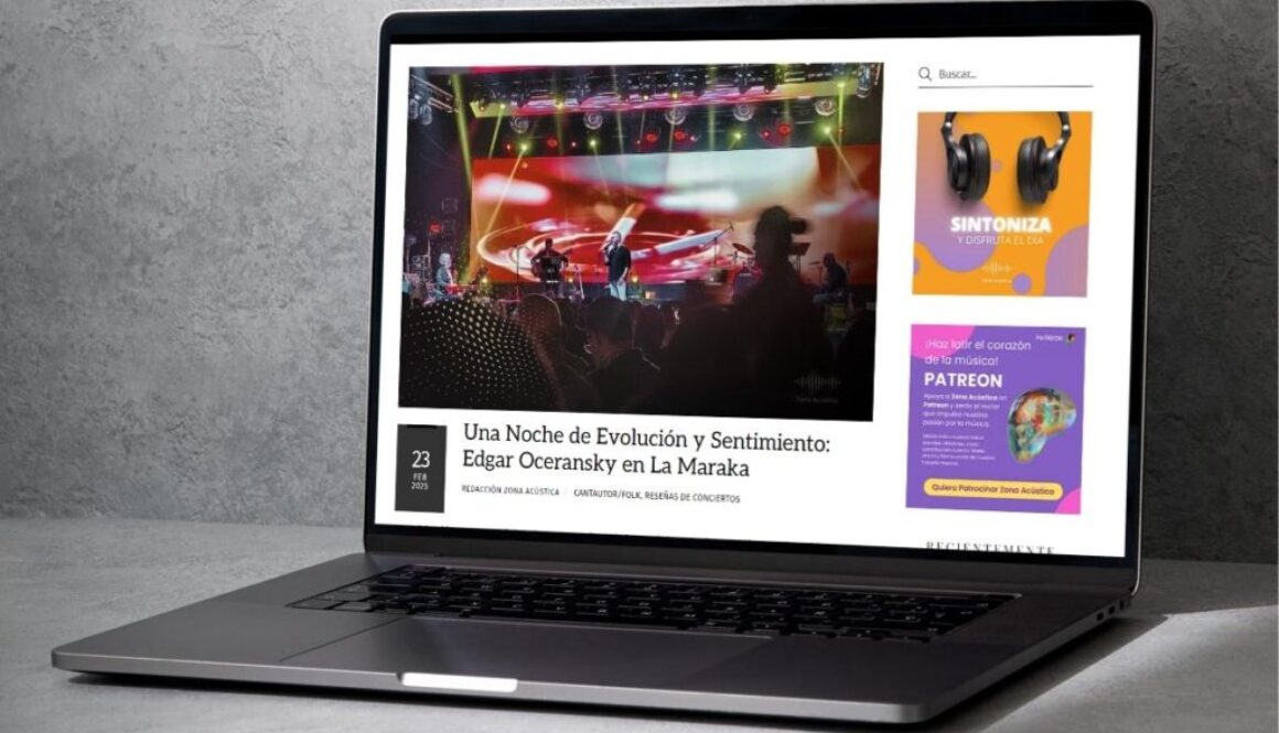 Una Noche de Evolución y Sentimiento Edgar Oceransky en La Maraka