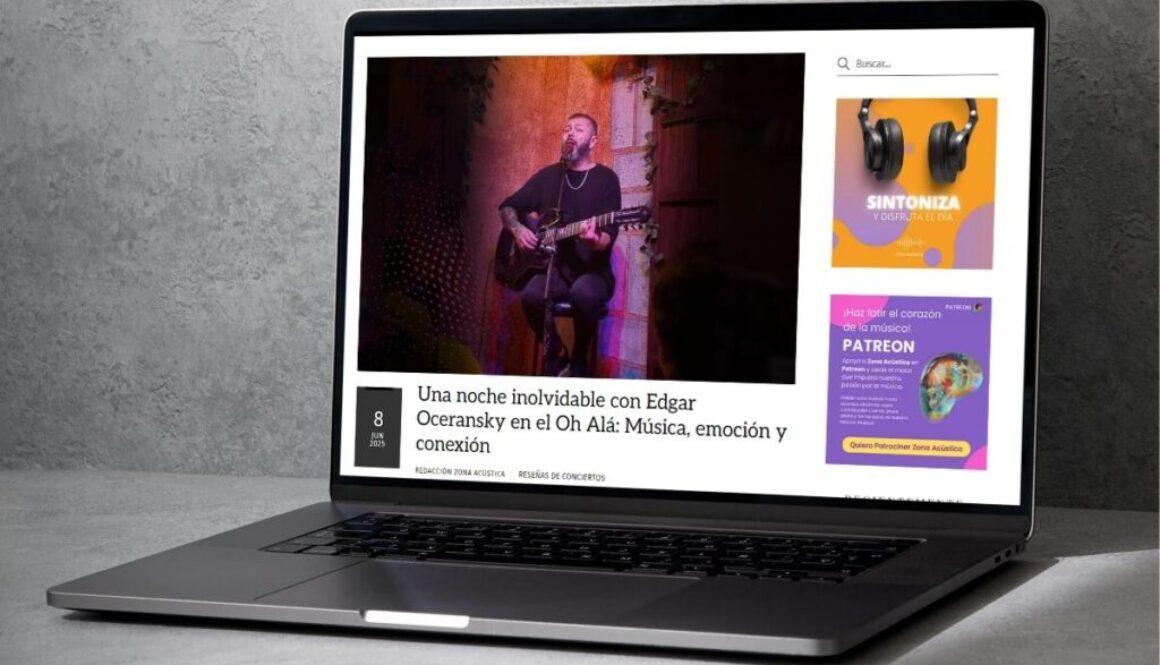 Una noche inolvidable con Edgar Oceransky en el Oh Alá Música, emoción y conexión